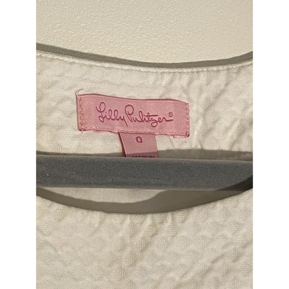 Lilly Pulitzer Jacqueline Shift Dress - Resort White Gold‎ - Size 0 - Picture 2 of 10